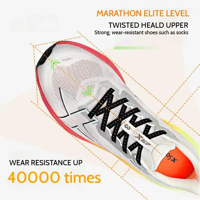 Xtep femmes chaussures de course 2000km 3.0 2025 printemps léger amorti résistant à l'usure entraîne