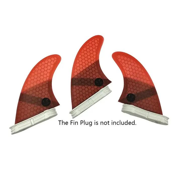 Ailerons de planche de surf M Tri Fins UPSURF FCS 2