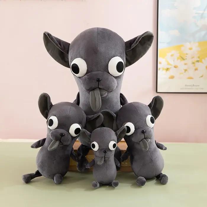 Nouveau 28-65 cm grande taille Chihuahua chien chiot jouet Godgwawa jouets en peluche animaux
