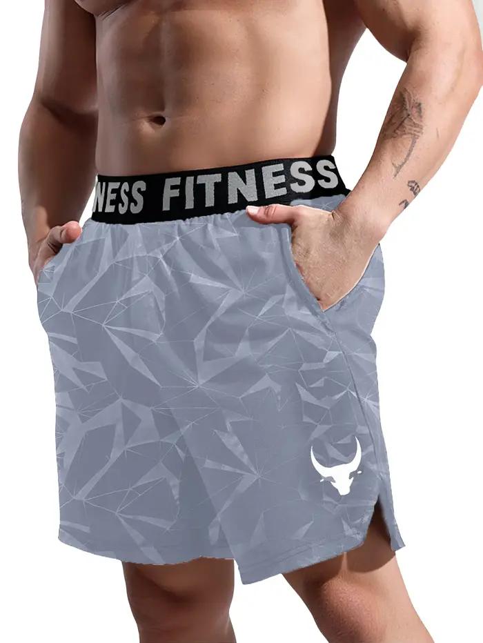 Short de sport pour hommes, short de fitness, respirant et doux