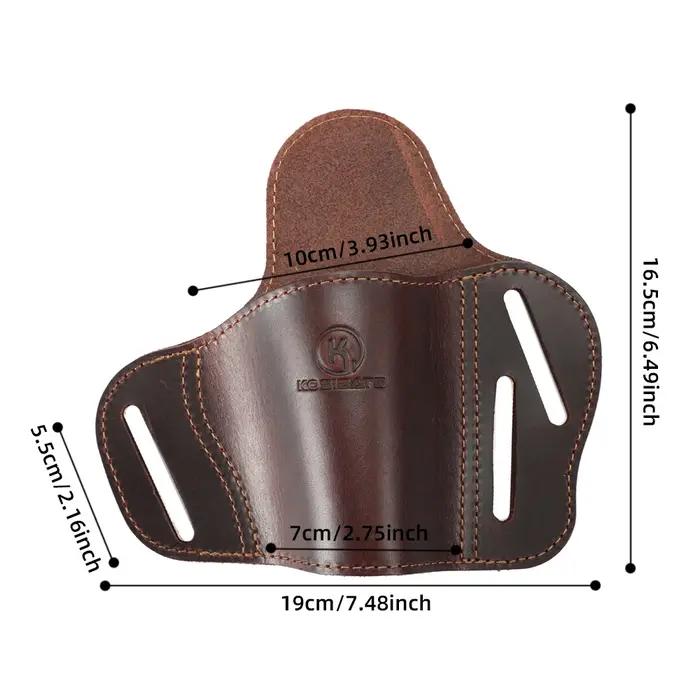 KOSIBrapidly-Étui de ceinture en cuir véritable OWB, étui de chasse, 1911