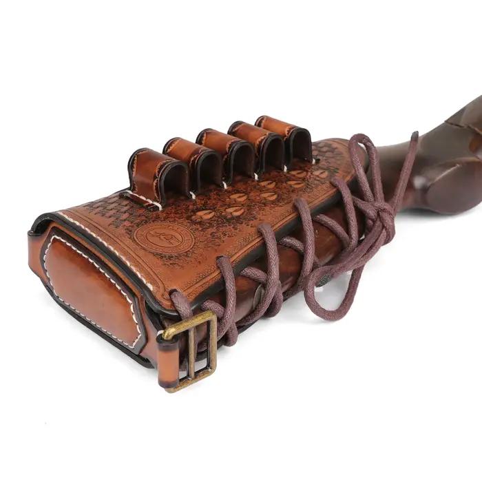 Tourbon Coussinet de joue en cuir pour fusil