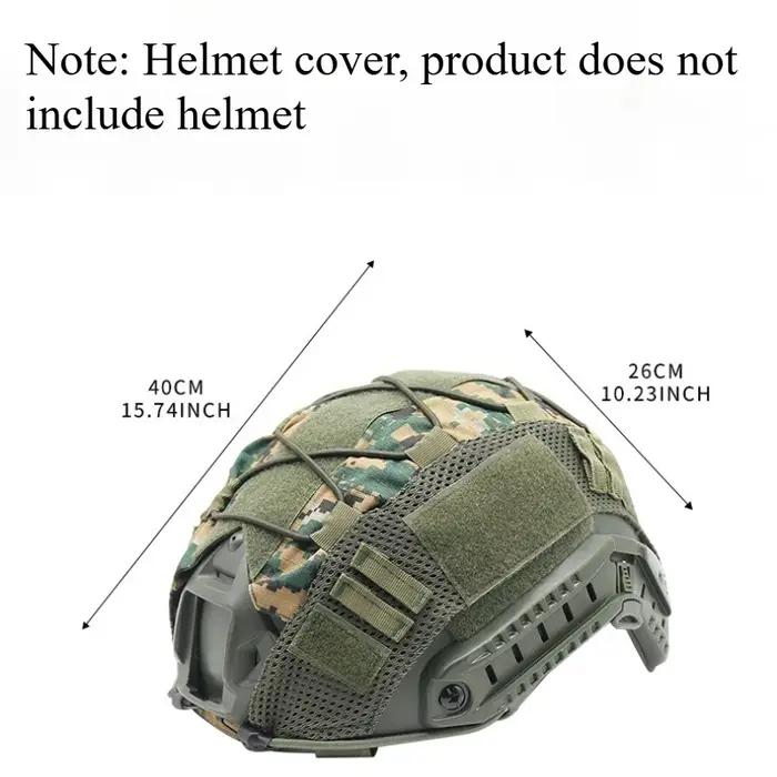 Housse de casque camouflage FAST - Accessoire airsoft