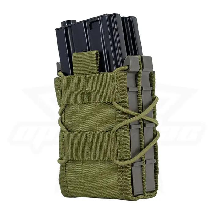 Pochette Double pour Magazines en Nylon 500D Compatible MOLLE Accessoire de Chasse Occasions Spéciales