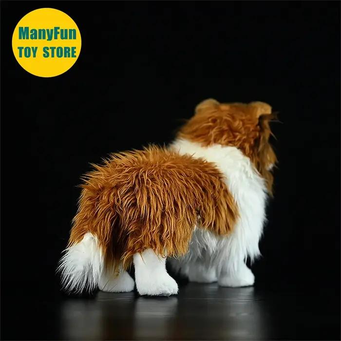 Sheltie chien Peluche haute fidélité rugueux Collie