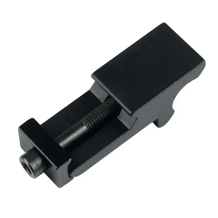 Adaptateur tactique sur les côtés décalés d'angle de 45 degrés, pour lampe de poche Picatinny de 20mm, support de portée Laser, accessoires pour fusil de chasse