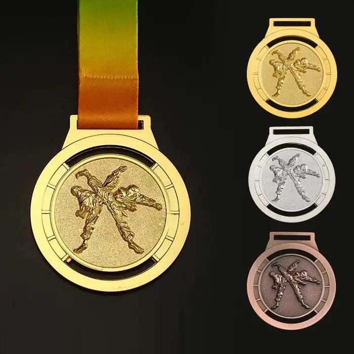 Médaille en métal avec logo personnalisé