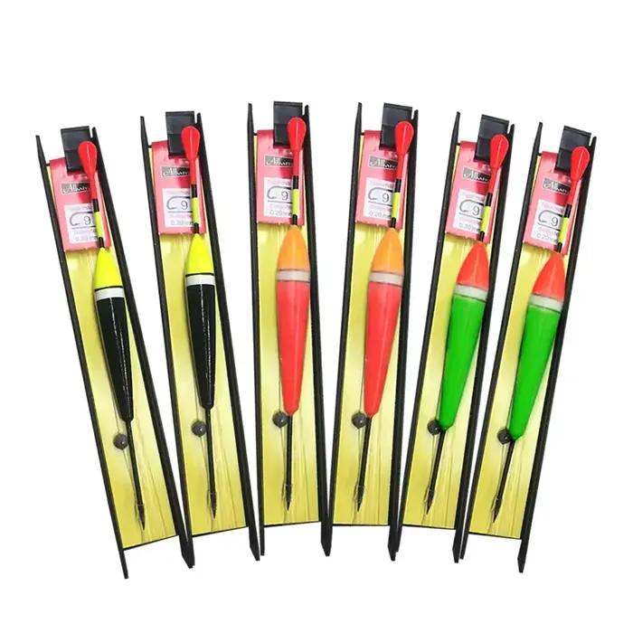 Ensemble de flotteurs de pêche en plastique, flotteurs flottants, bobbers, flotteurs de pêche en plein air pour river, lac et mer occasions spéciales