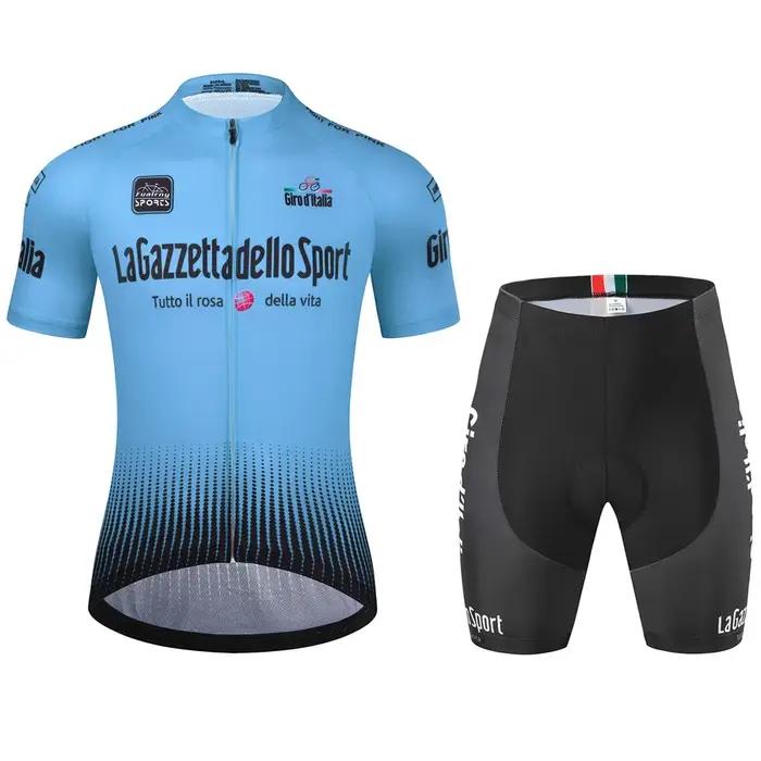 Tour d'italie vêtements de vélo maillot de cyclisme ensemble été