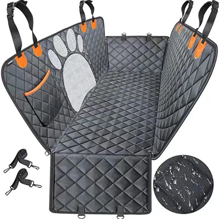Housse de siège de voiture pour chien, matelas de transport pour animaux de compagnie, tapis de piqu