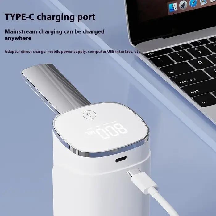 Pompe à eau pliable eau en bouteille distributeur d'eau Rechargeable automatique pompe à eau Portabl