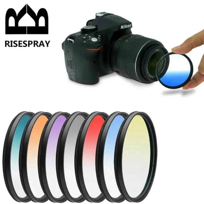 RISE(UK)-Ensemble de 25 pièces de filtre circulaire réglable graduel et document complet + sacs filt