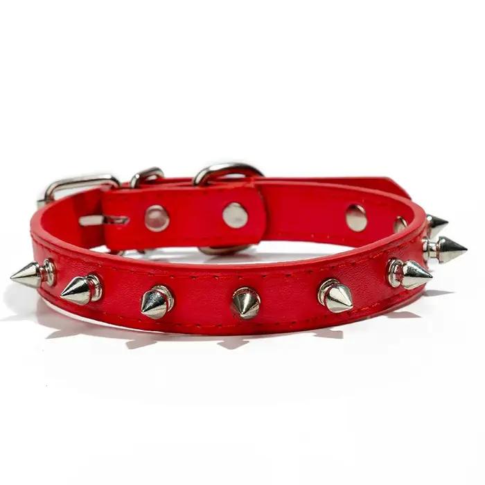 Colliers en cuir Pu pour chiens