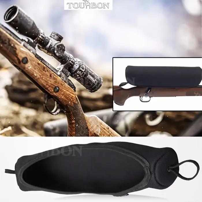 Tourbon-Juste de protection élastique en néoprène imperméable pour fusil de chasse