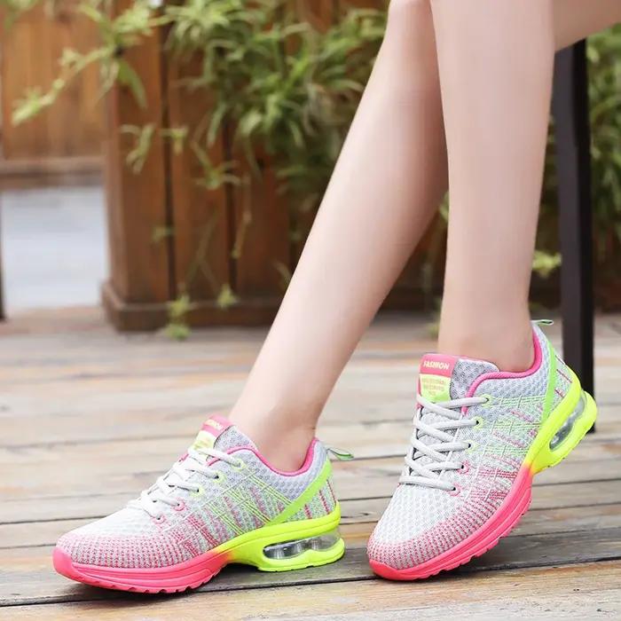 Femmes chaussures de Sport en plein air de haute qualité chaussures de course respirant athlétisme b