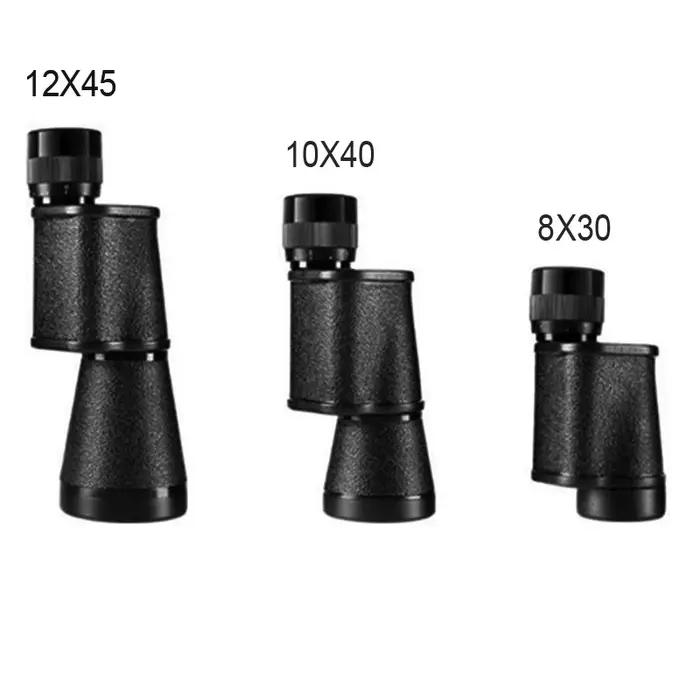 Monoculaire militaire métal 8x30/10x40/12x45 HD - Télescope portable mini capitaine pirates longue-vue