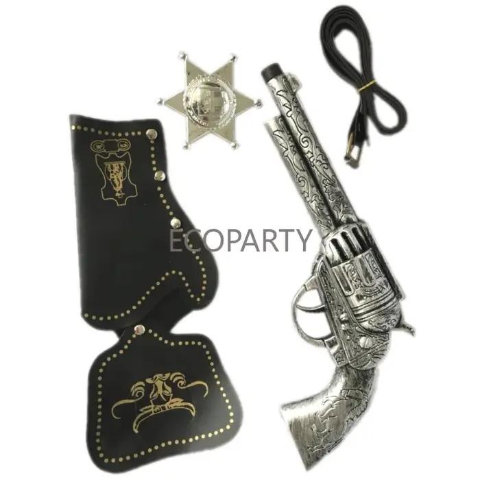 Pistolet de Cowboy occidental rétro pour hommes, jouet pour enfants, capitaine Pirate, arme de Cospl