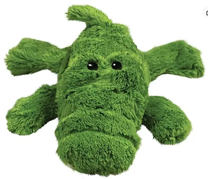 Jouet en peluche Cozie Ali alligator et singe pour chiens aventuriers recherche et détente occasions spéciales