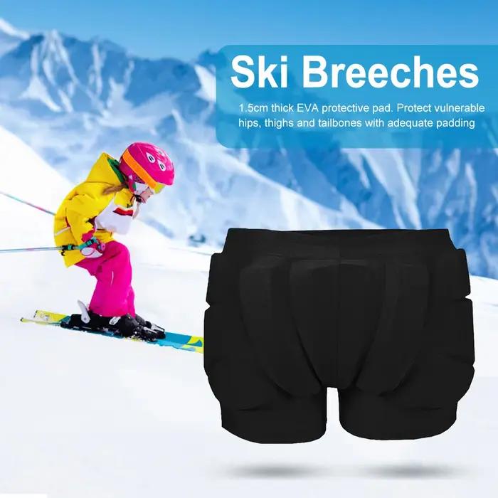 Short rembourré absorbant les chocs pour enfants, équipement de ski, hanche, fesses, pantalon de spo