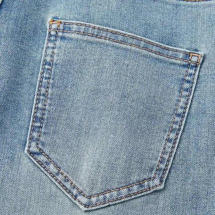 Jean Femme Semir Élastique Taille 2026 Style Rétro Droit Urbain Décontracté Quotidien Doux Confortab