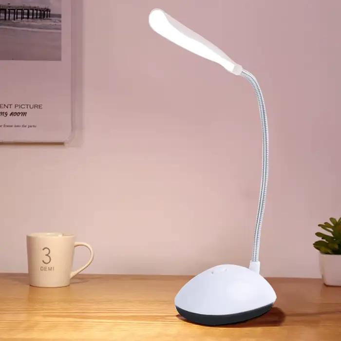 LED lampe de bureau Protection des yeux lampe de lecture AAA alimenté par batterie lampe pliante cré