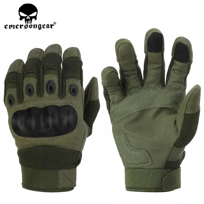 Gants tactiques tous doigts Emersongear chasse escalade tir vélo anti-dérapage sport EM9347