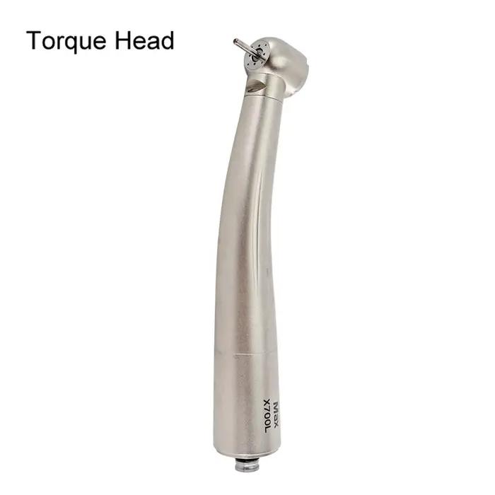 Équipement de laboratoire dentaire X600L X700L, pièce à main à roulement en céramique à grande vitesse, Turbine à Air, tête de bouton-poussoir Standard avec Fiber optique