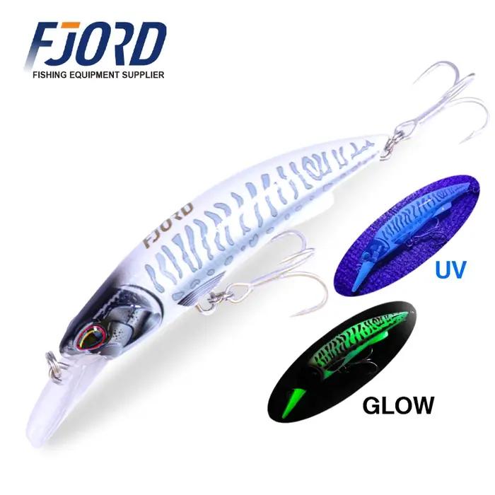 FJORD vairon lourd 90S 40g 50g leurre de pêche en mer d'eau salée tir sous-marin appâts artificiels professionnels acces