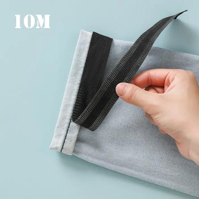 Kit de réparation de vêtements auto-adhésif pour jeans et costumes en plastique pour tricoter et réparer des coutures occasionnels