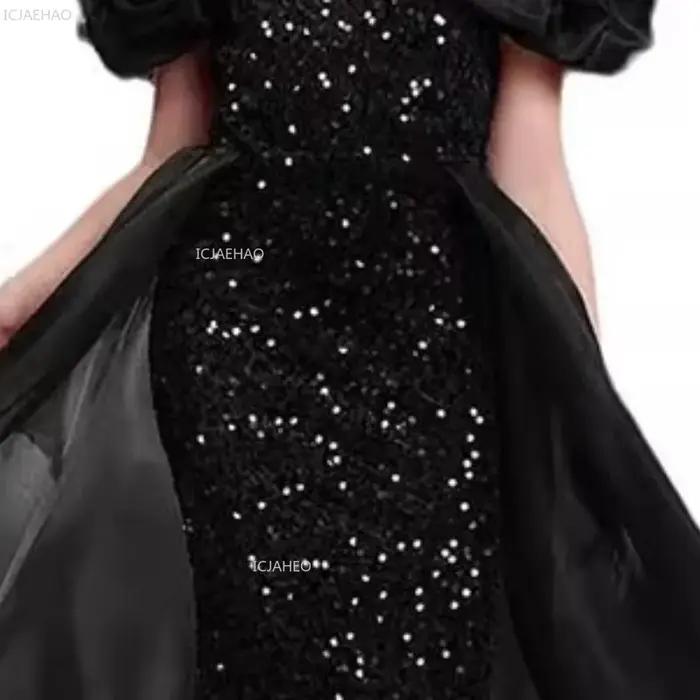 Robe de soirée pour enfants filles, robe de soirée, Piano, violon, spectacle, spectacle, hôte, modèl