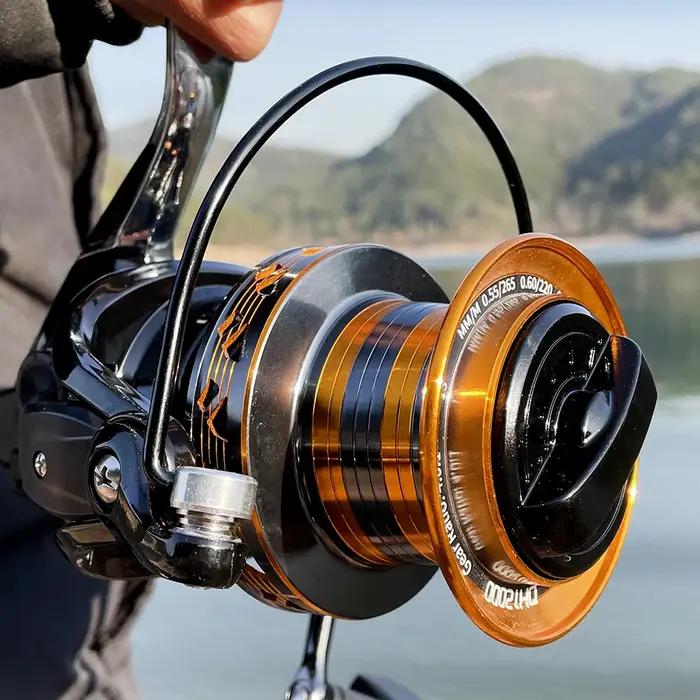 Moulinet de pêche 12000 10000 9000 ligne métallique tasse 30KG traînée Max longue portée bobine de m