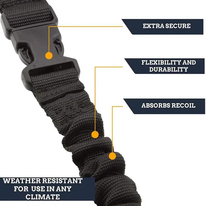 Dulgun-Sangle de tir militaire réglable pour fusil Airsoft, ceinture de cerclage, accessoires de cha