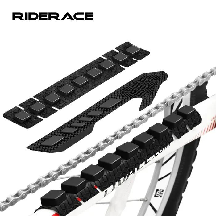 Coussinet de Protection de base de vélo vtt 3D, cadre de maintien de chaîne en Silicone pour cyclism