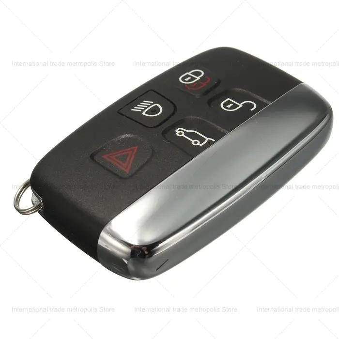 Coque de clé de voiture intelligente OEM, 5 boutons, pour Range Rover Evoque Discovery 4 Sport Freel
