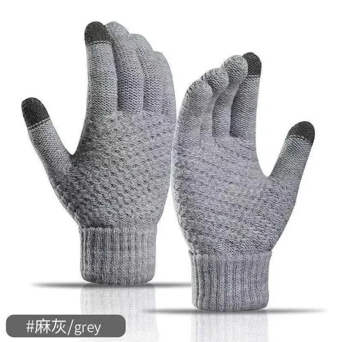 Gants chauds d'hiver pour écran tactile pour femmes et hommes