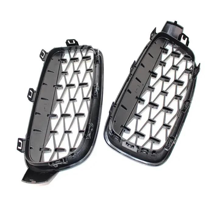 Une paire de grilles de rein chromées de haute qualité pour BMW série 3 F30 F35 F31 2012-2018 grille