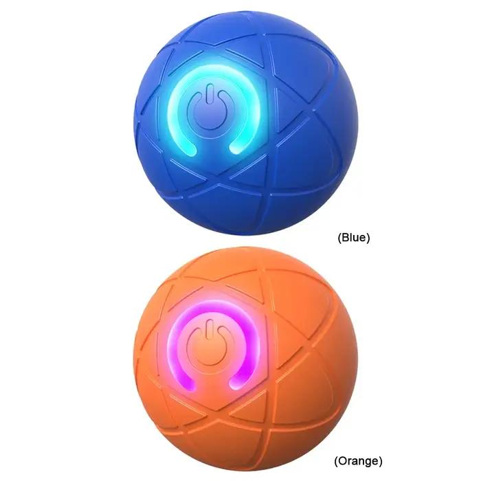 Balle électrique interactive intelligente pour chien avec LED