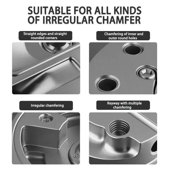 Mini chanfreineuse pneumatique professionnelle, vente en gros, chanfrein pneumatique pour métal, aci