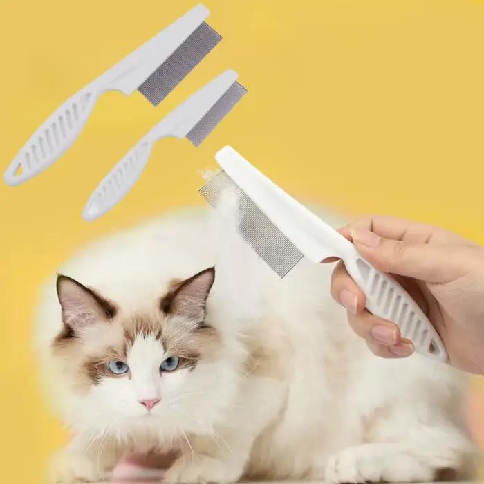 Peigne à puces professionnel pour chiens et chats