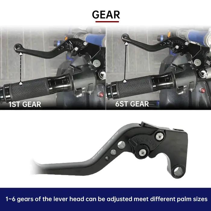 2024 levier d'embrayage de frein court pour YAMAHA MT07 MT09 2013-2020 MT-07/Tracer MT-09 SP accesso