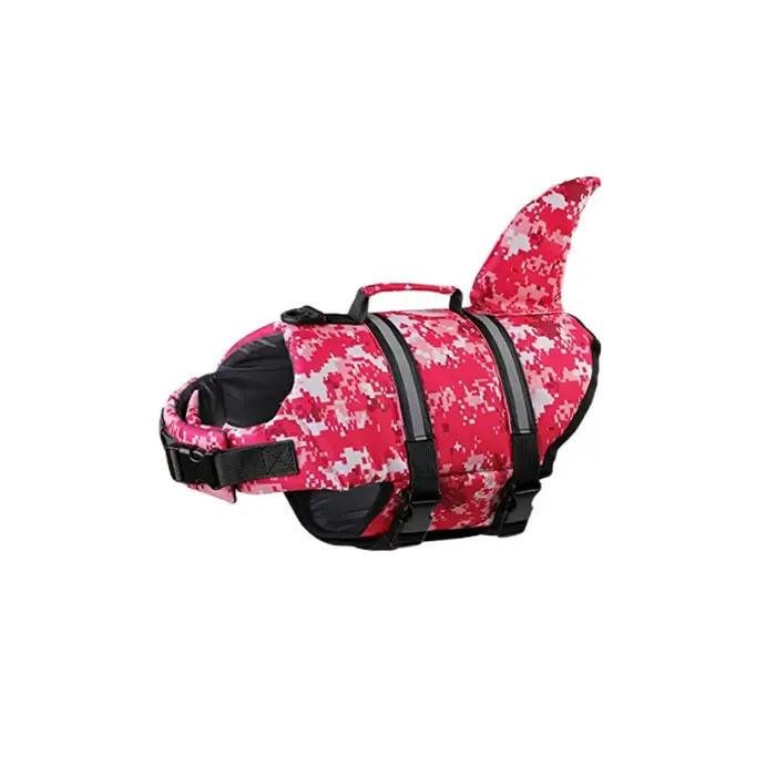 Gilet de sauvetage Ripstop Shlavabo pour animaux de compagnie, gilet de sauvetage pour la natation,
