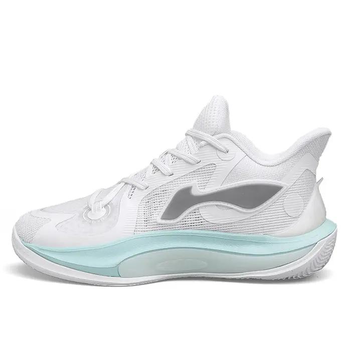 Chaussures de basket-ball respirantes en maille pour hommes, baskets basses, chaussures décontractée