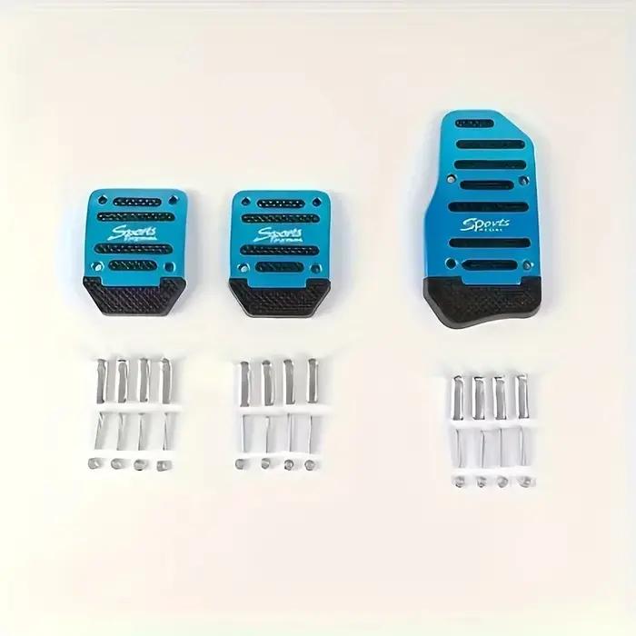 3 pédales de voiture antidérapantes manuelles – Conception ergonomique