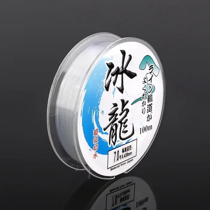 DNDYUJU ligne de pêche en Nylon matériel japonais 100M de force fil d'eau douce salée Pesca en plein