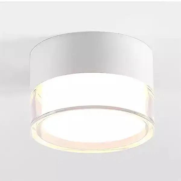 LED Downlight monté en Surface plafonnier nordique 9W 12W 15W 18W spot à intensité variable circulaire 5W 7W 24W éclaira