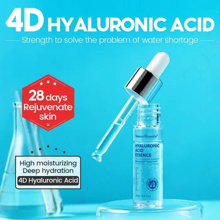 VIBRANT GLAMOUR – sérum pour le visage, acide hyaluronique, rétrécissement des pores, hydratant, Ant