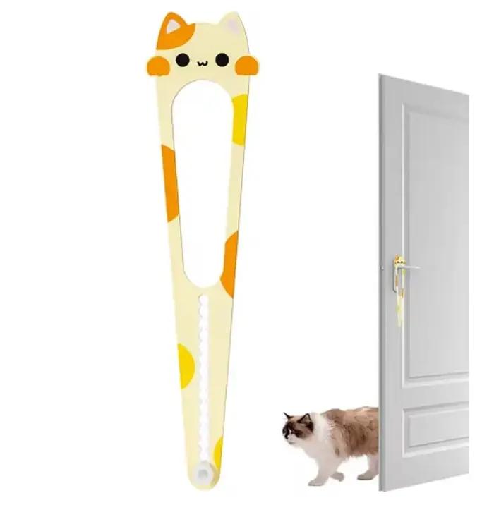 L'outil de porte pour animaux de compagnie convient aux chats et aux chiens pour entrer et sortir librement. La serrure