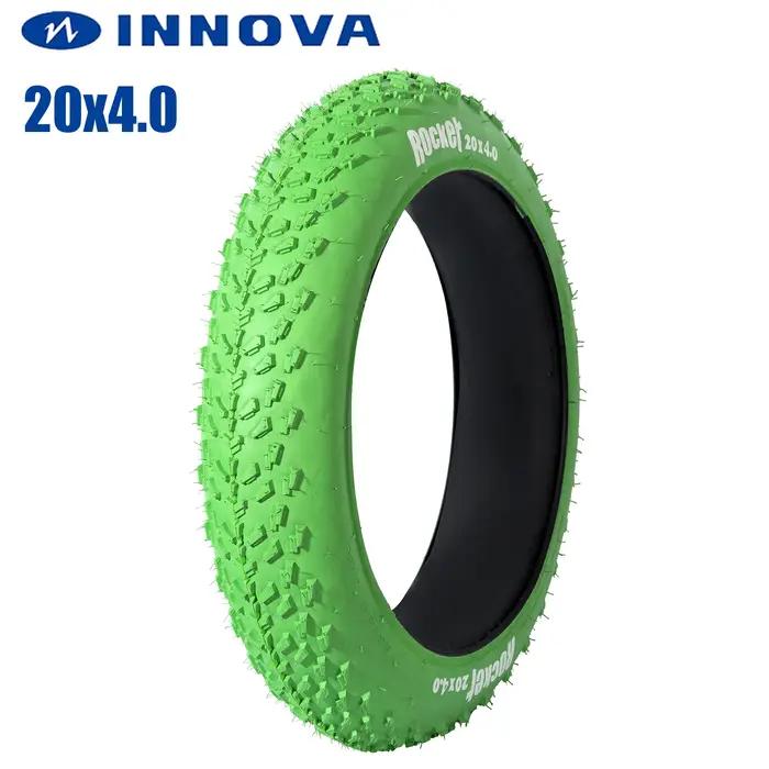 Pneu VTT vert 20x4.0 pour la neige et la plage
