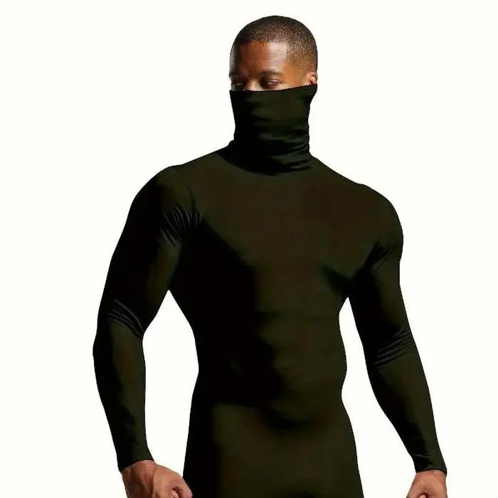 Sous-vêtements thermiques hauts hommes printemps vêtements chemise thermique automne