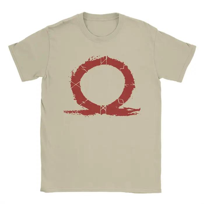 T-Shirt God of War Runes pour hommes coton 100% col rond design exclusif symboles nordiques printemps été occassions spéciales randonnées soirées entre amis